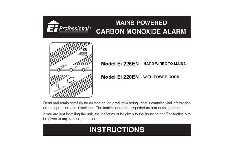 Ei Electronics Carbon Monoxide Alarm Ei220EN User manual