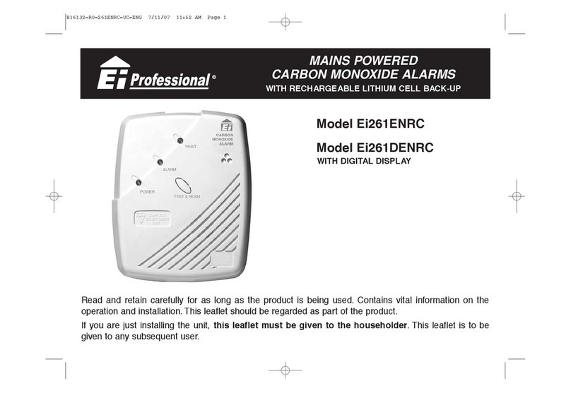 Aico Ei261DENRC Operation and installation manual