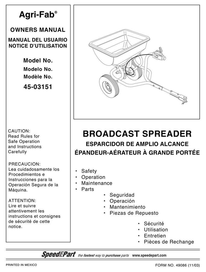 Agri-Fab 45-03151 owner's manual