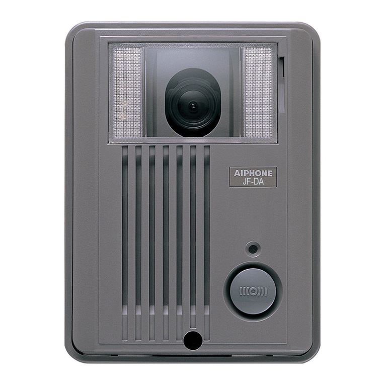 Aiphone Jb-Da installation manual
