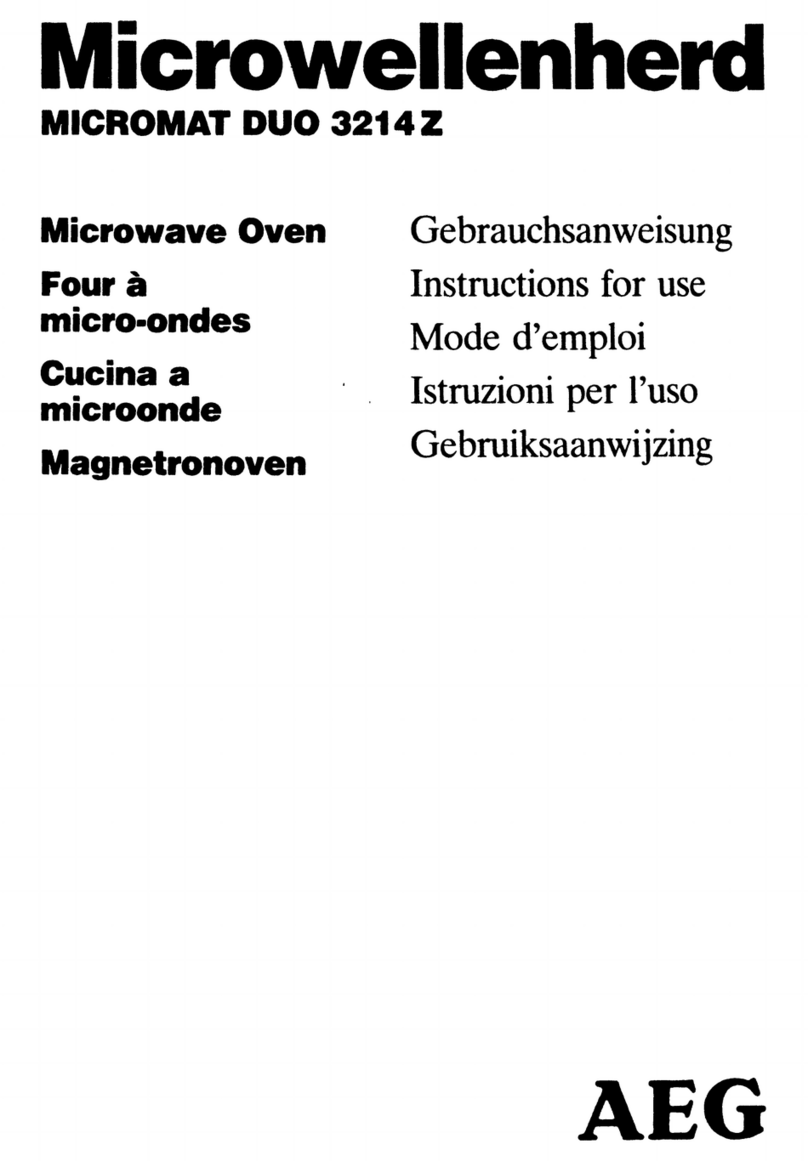 AEG U05022 User manual