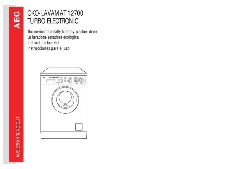 AEG LAVAMAT 12700 User manual AEG LAVAMAT 12700 User manual