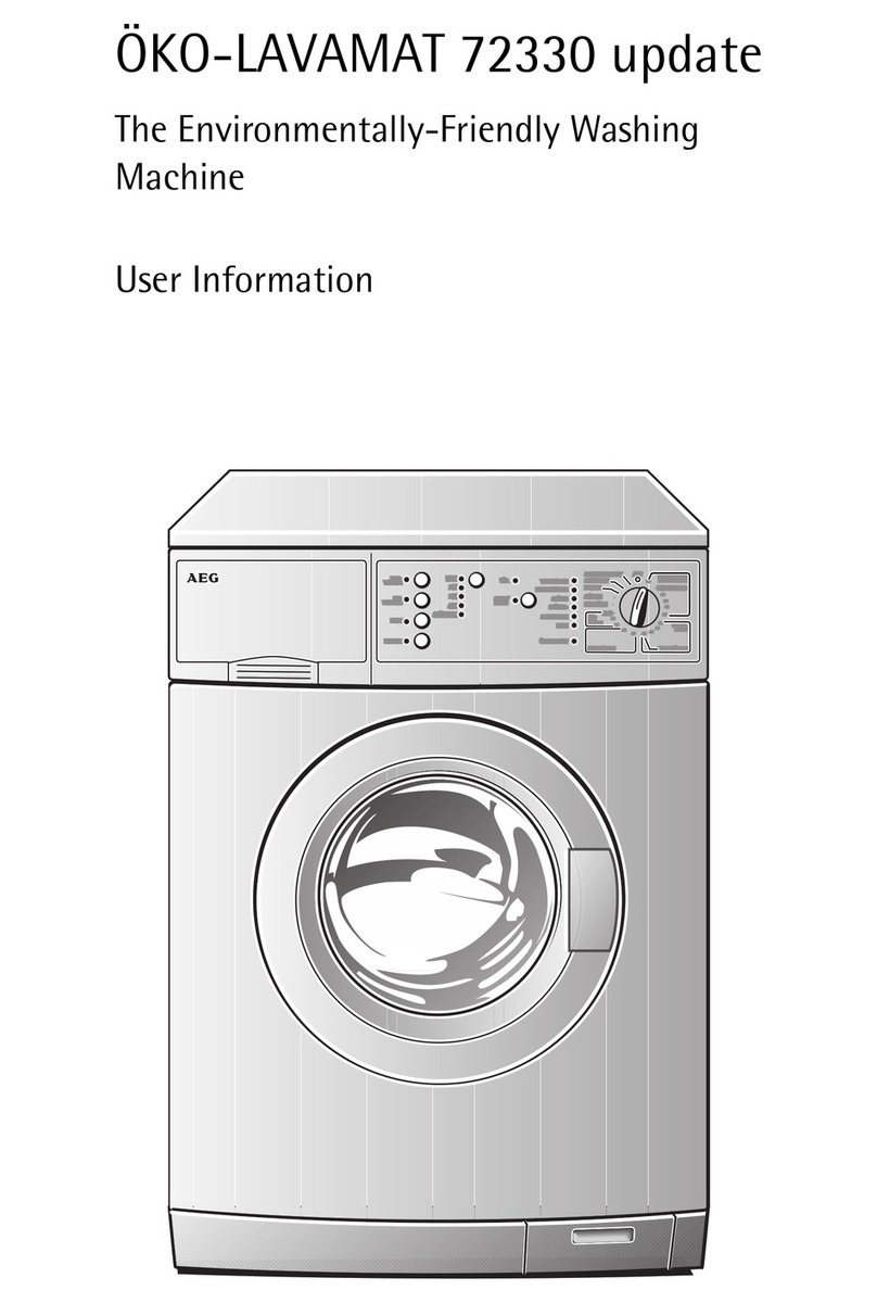 AEG OKO-LAVAMAT 72330 User information