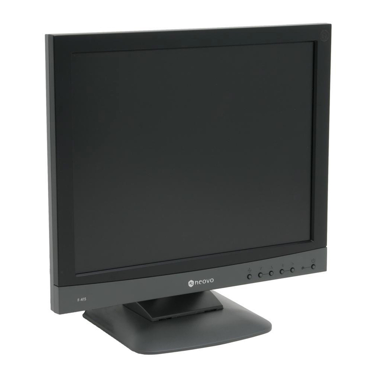 AG Neovo F-415 User manual