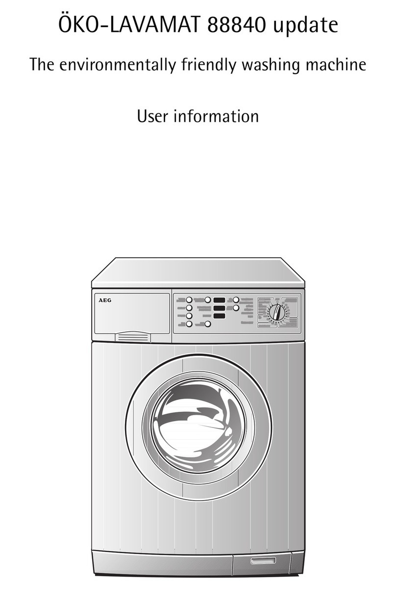 AEG KO-LAVAMAT 88840 User information