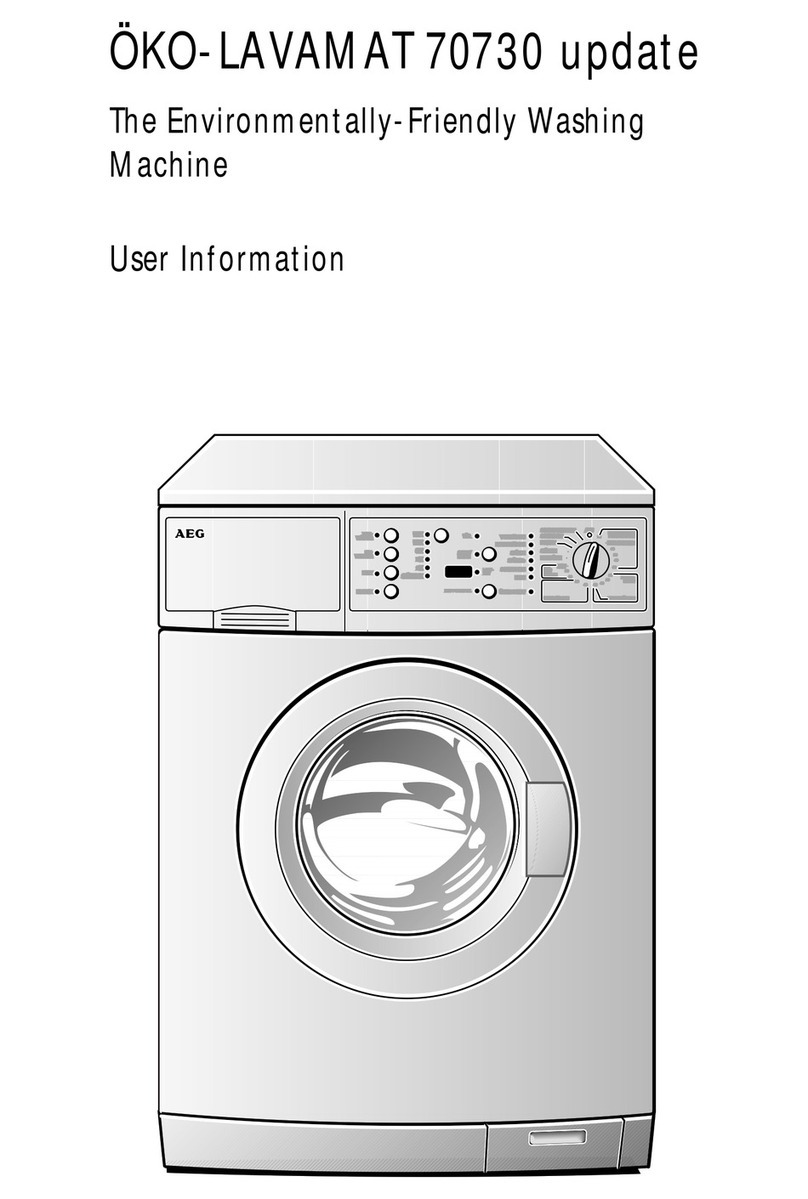AEG KO-LAVAMAT 70730 Operation manual