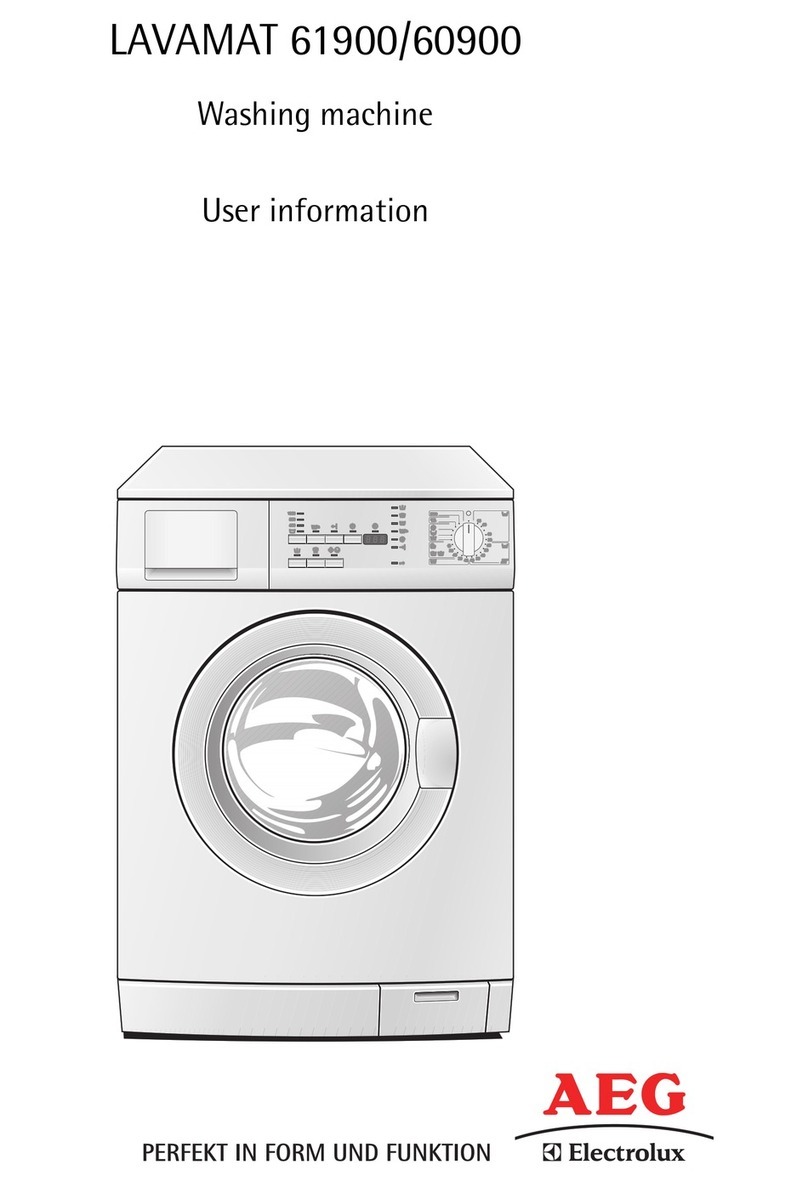 AEG LAVAMAT 60900 Operation manual AEG LAVAMAT 60900 Operation manual