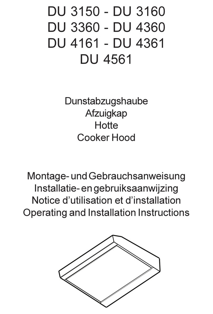 AEG DU 3150 User manual