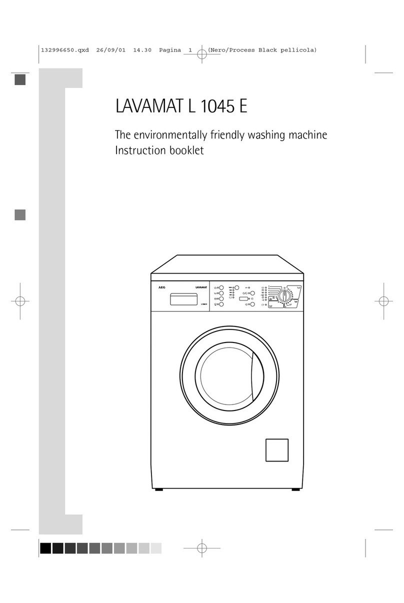 AEG LAVAMAT L 1045 E User manual