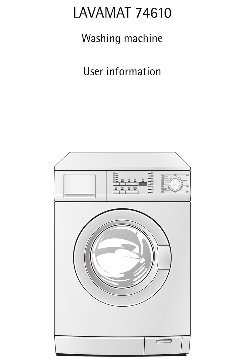 AEG LAVAMAT 74610 Operation manual