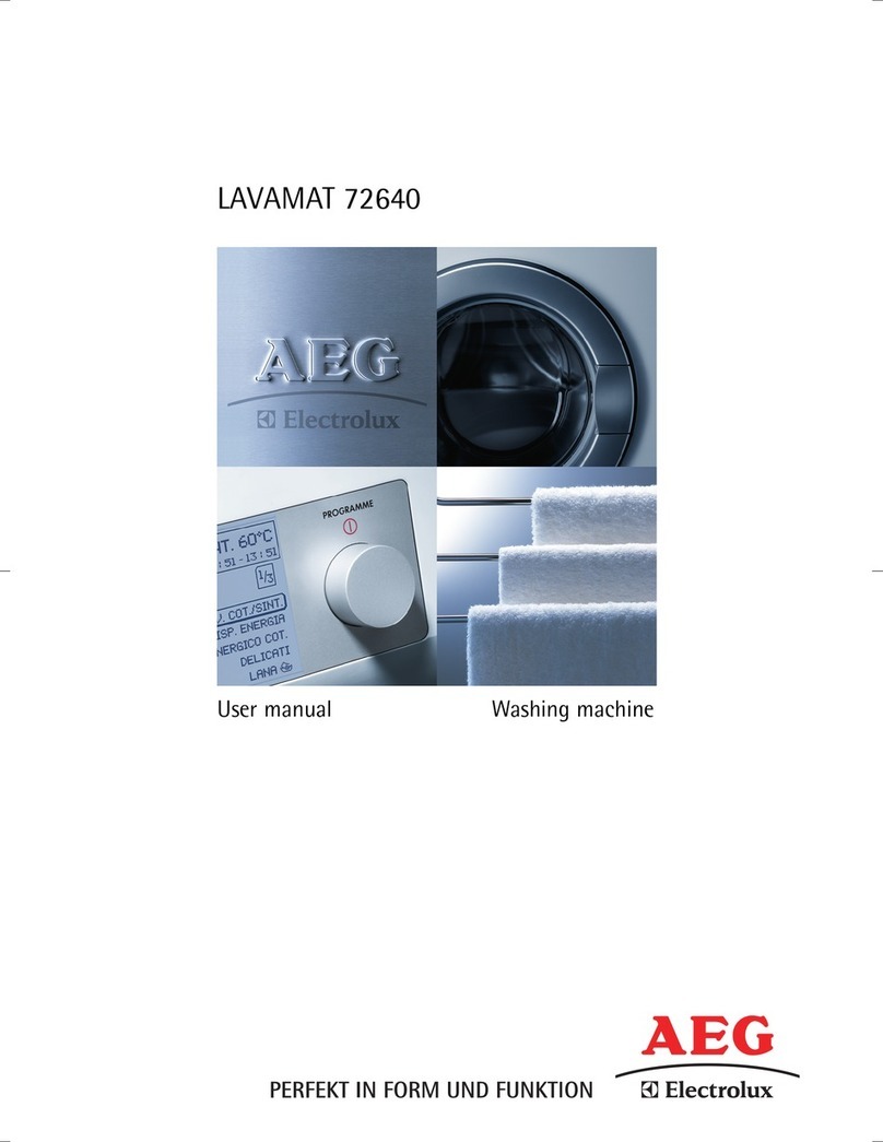 AEG Electrolux LAVAMAT 72640 user manual