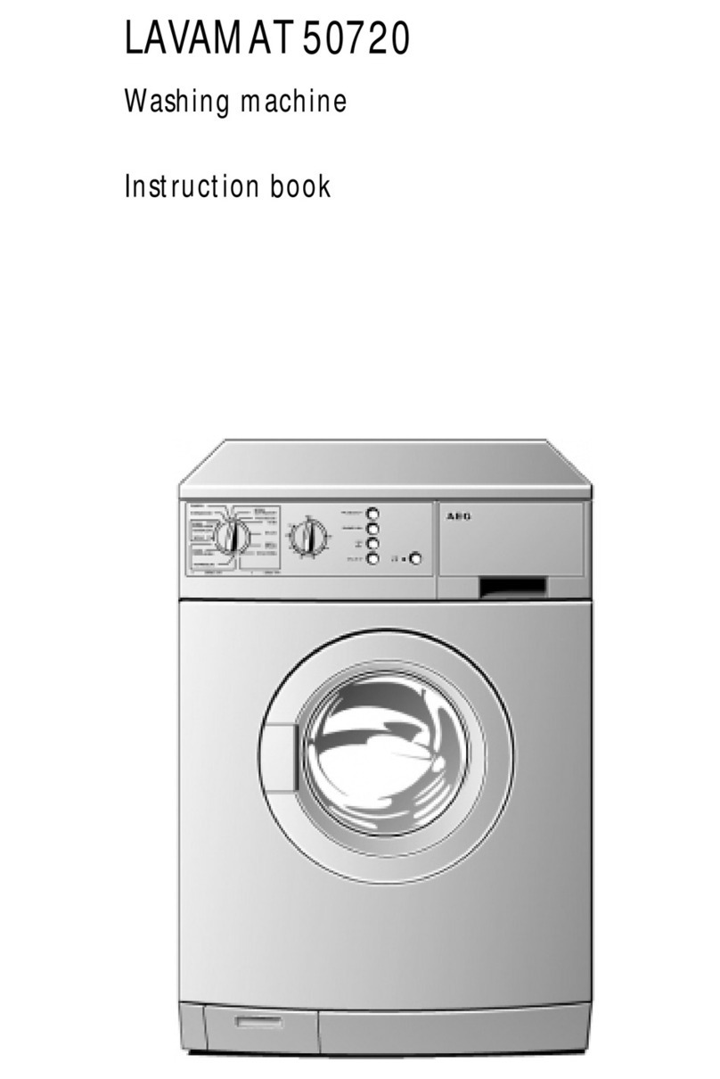 AEG LAVAMAT 50720 User manual AEG LAVAMAT 50720 User manual