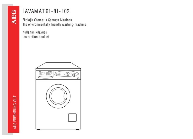 AEG LAVAMAT 61-81-102 Instruction booklet