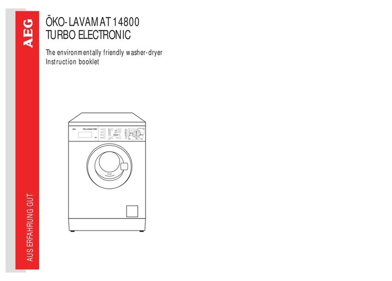 AEG LAVAMAT 14800 User manual