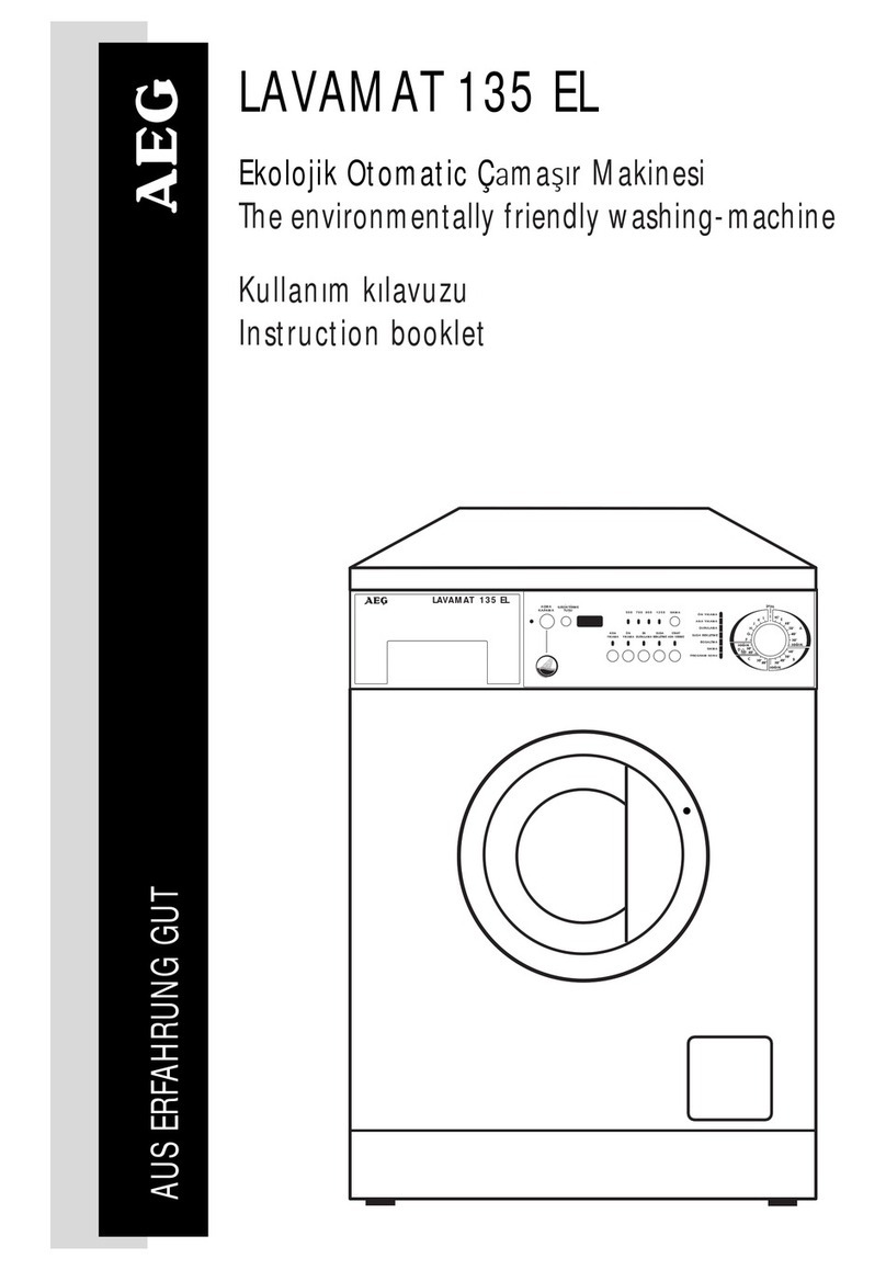 AEG LAVAMAT 135 EL User manual