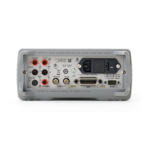 Agilent Technologies 34401A user guide
