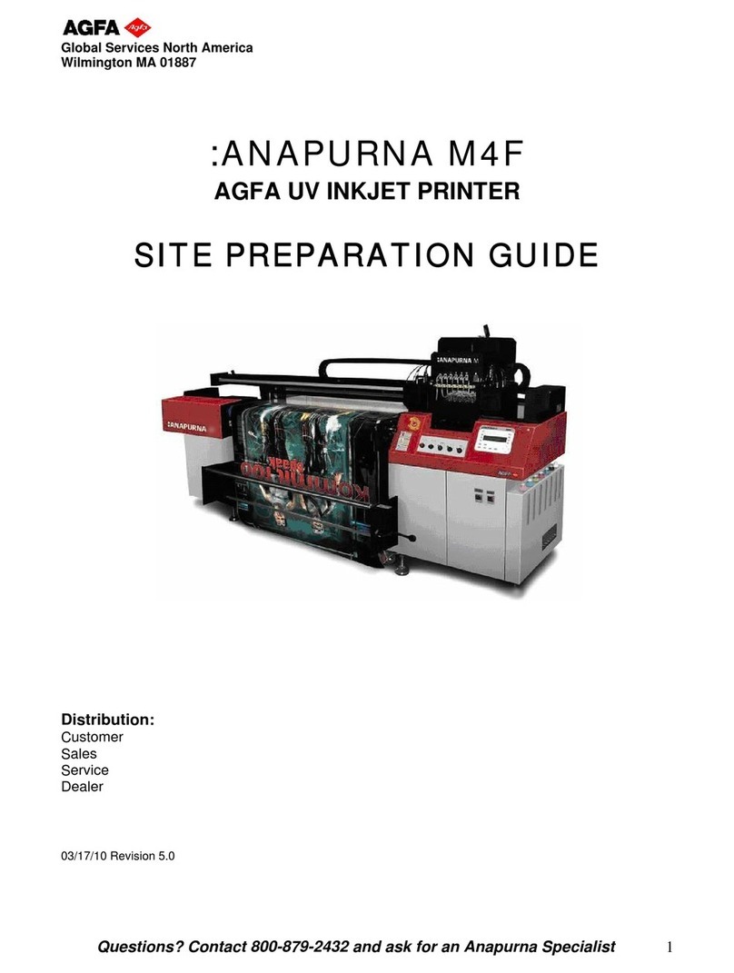 AGFA ANAPURNA M4F M4F Operating instructions AGFA ANAPURNA M4F M4F Operating instructions