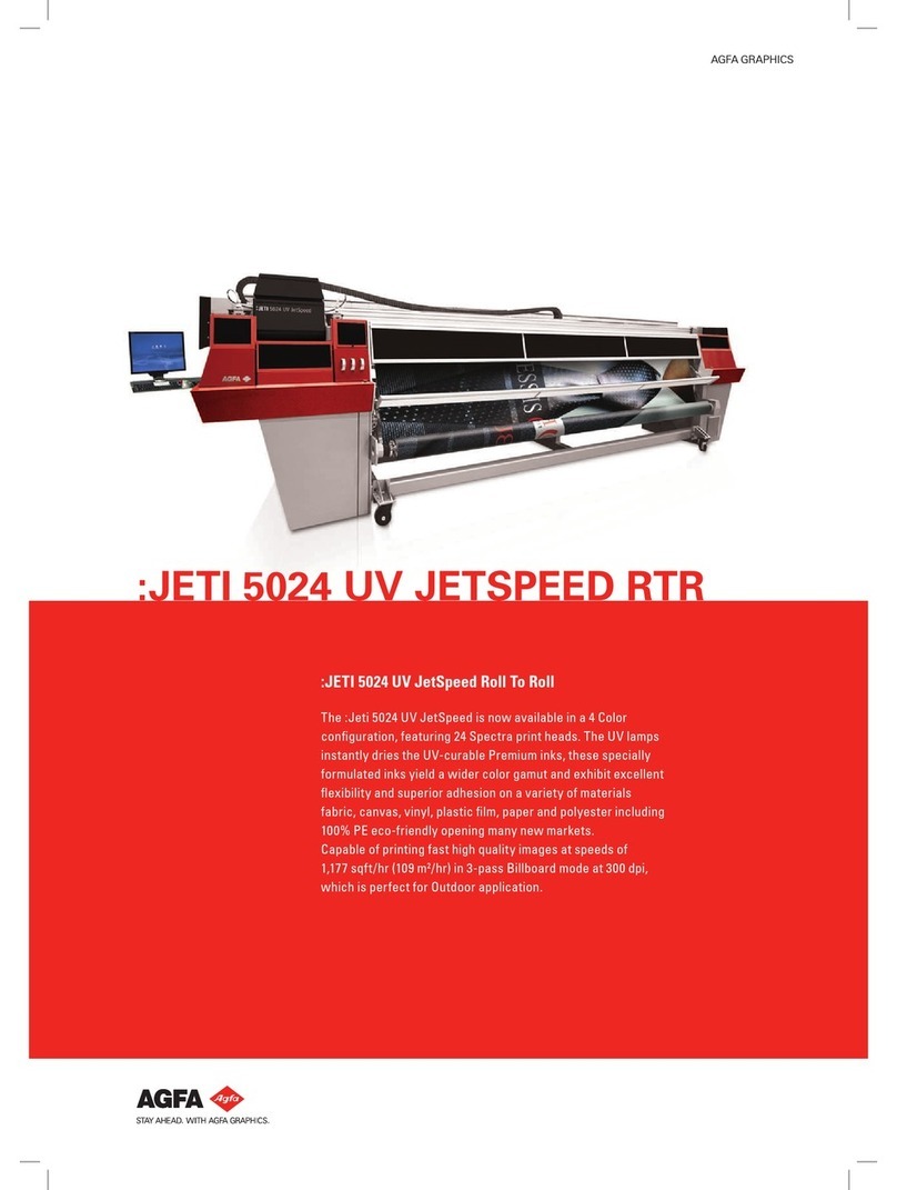 AGFA JETSPEED RTR JETI 5024 User manual AGFA JETSPEED RTR JETI 5024 User manual
