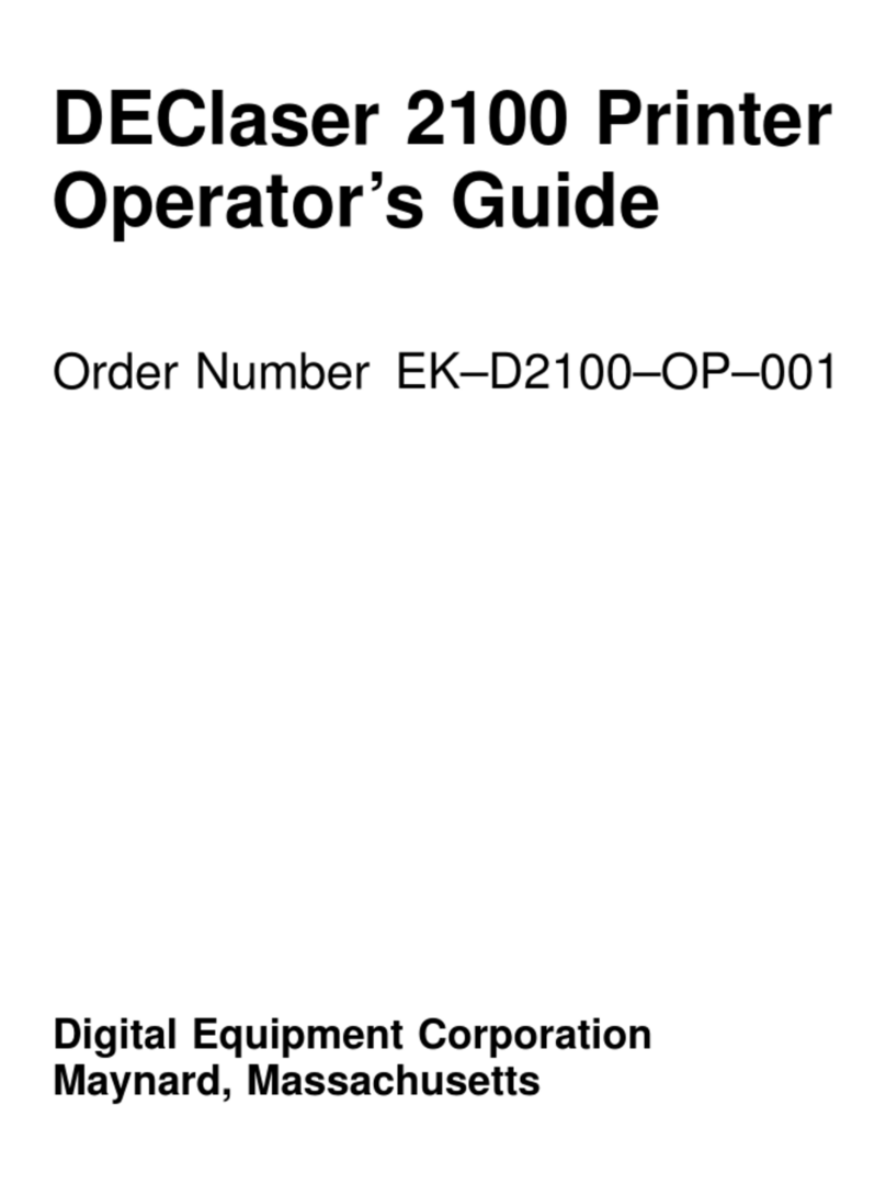 DEC AlphaServer 2100 Manual