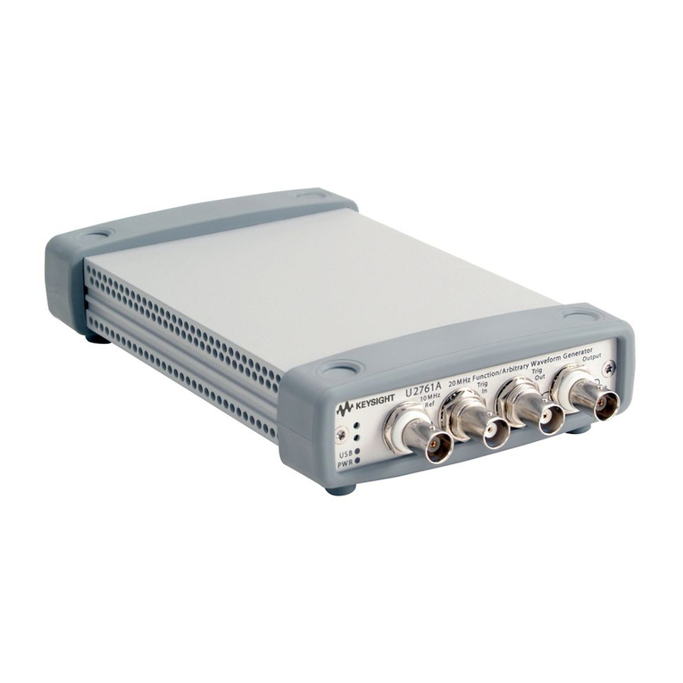 Agilent Technologies U2802A User manual