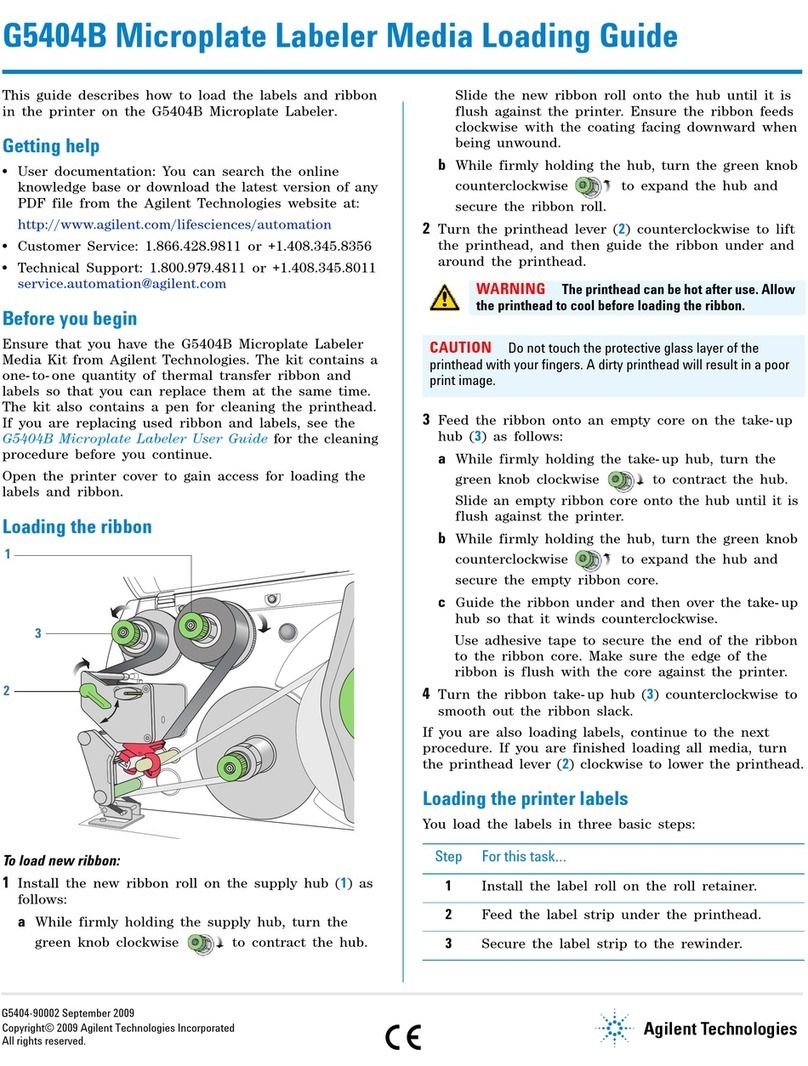 Agilent Technologies G5404B User manual