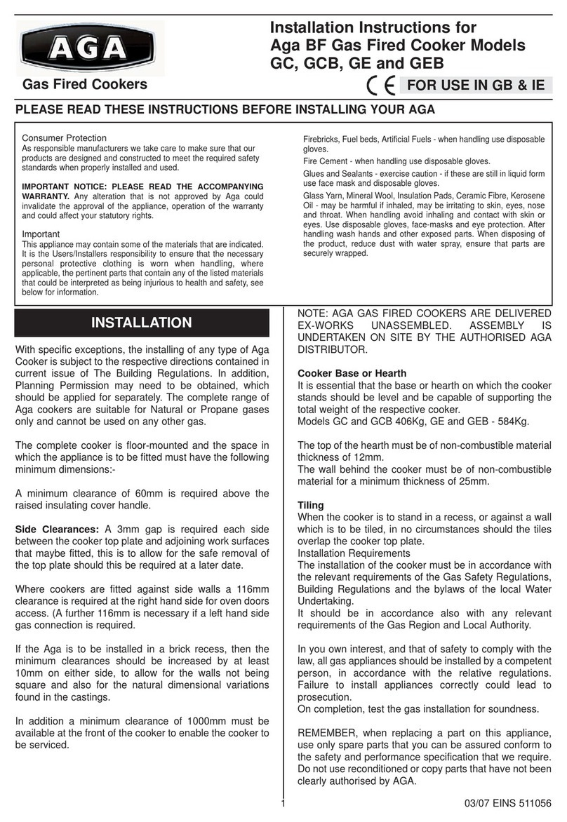 AGA GC User manual