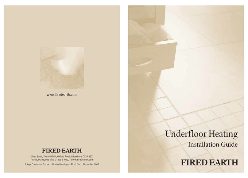 Fired Earth Fired Earth Underfloor Heating installation guide