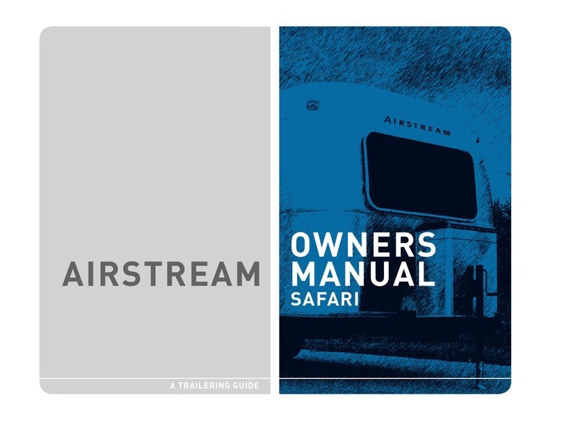 Airstream 2007 Safari User manual