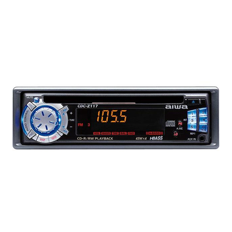 Aiwa CDC-Z117 operating instructions