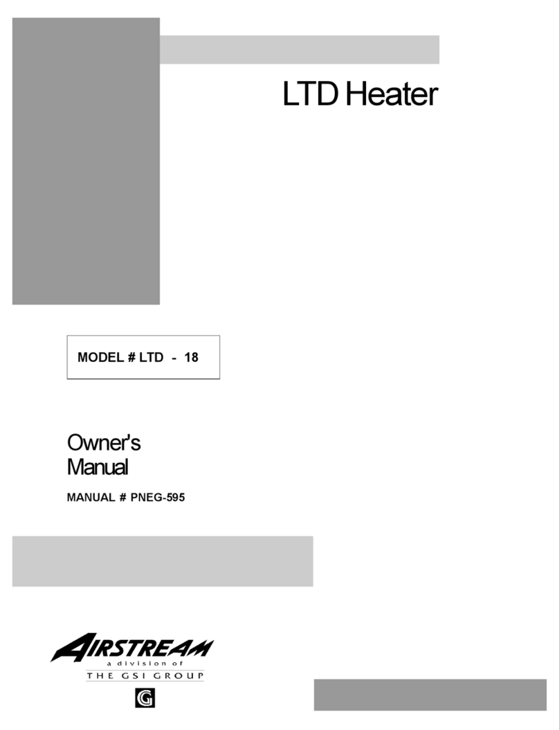 Airstream 18 owner's manual