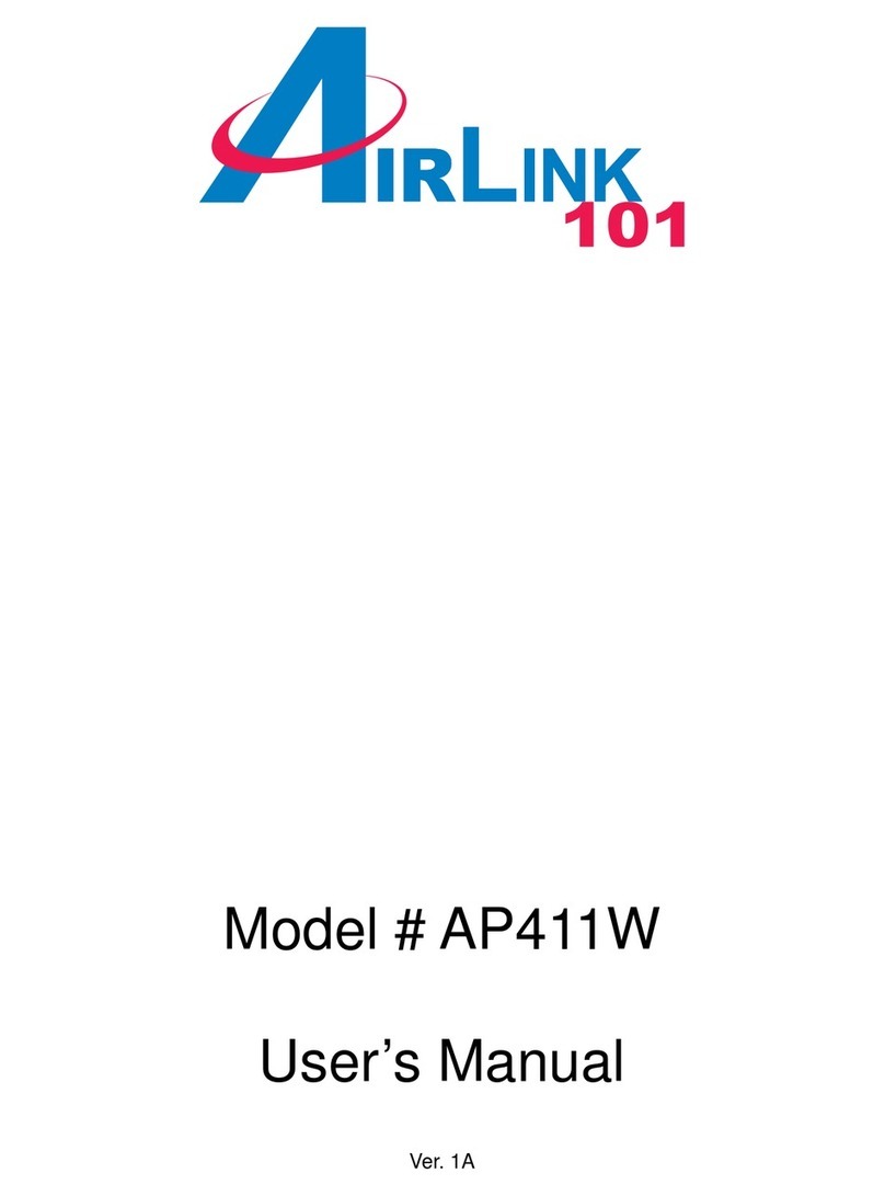 Airlink101 AP411W User manual Airlink101 AP411W User manual