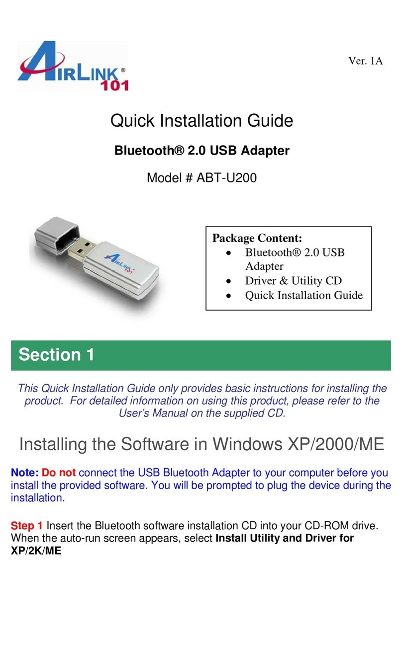 Airlink101 ABT-U200 User manual