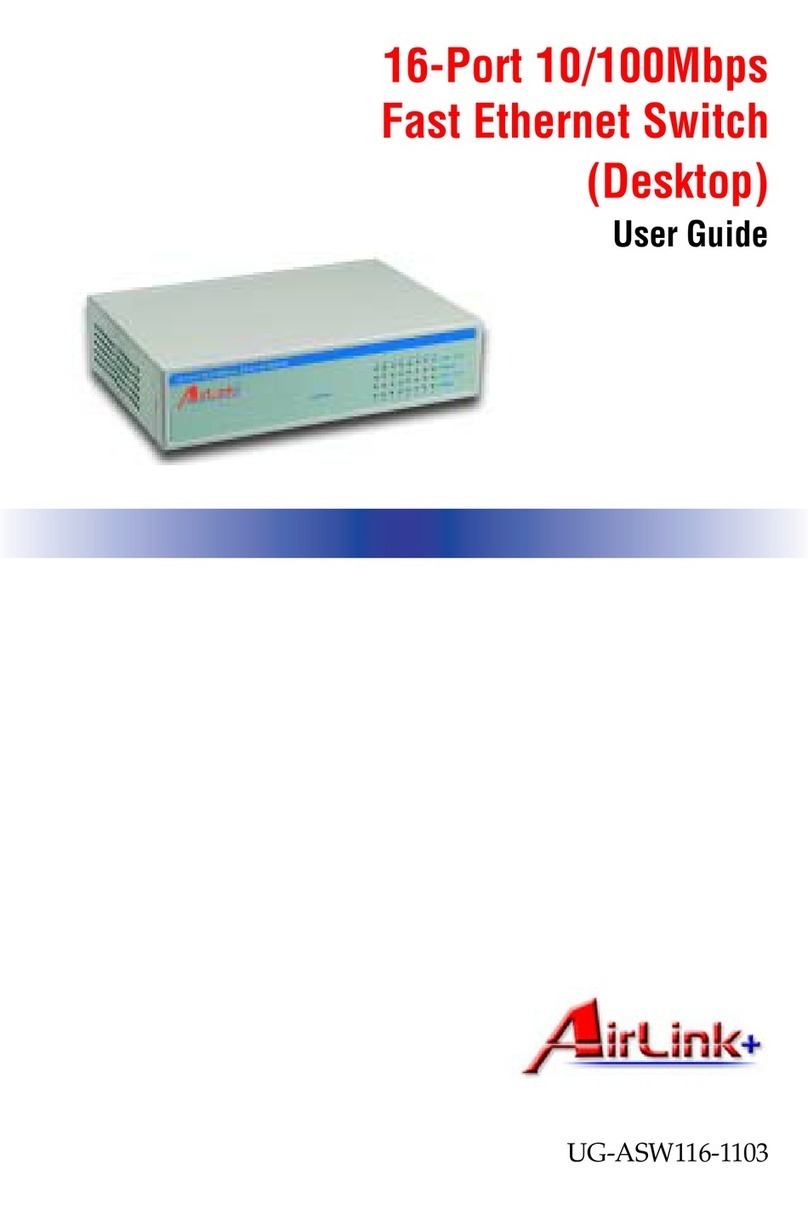 Airlinkplus UG-ASW116-1103 User manual