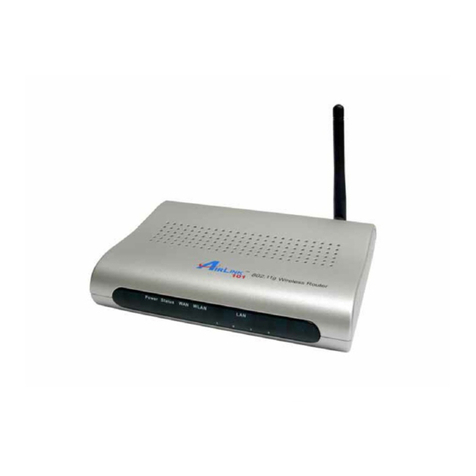 Airlink101 AR335W Quick installation guide Airlink101 AR335W Quick installation guide