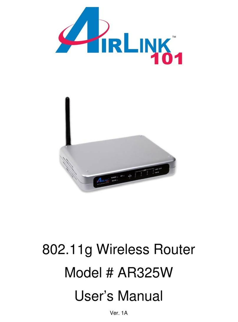 Airlink101 AR325W User manual Airlink101 AR325W User manual