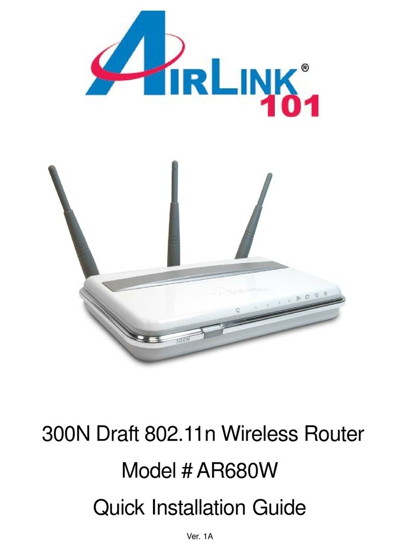 Airlink101 AR680W User manual