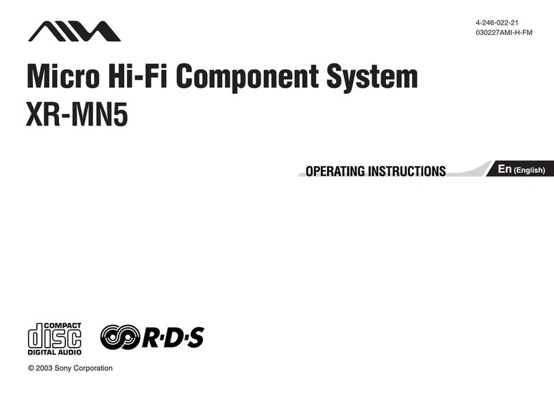 Aiwa XR-MN5 User manual