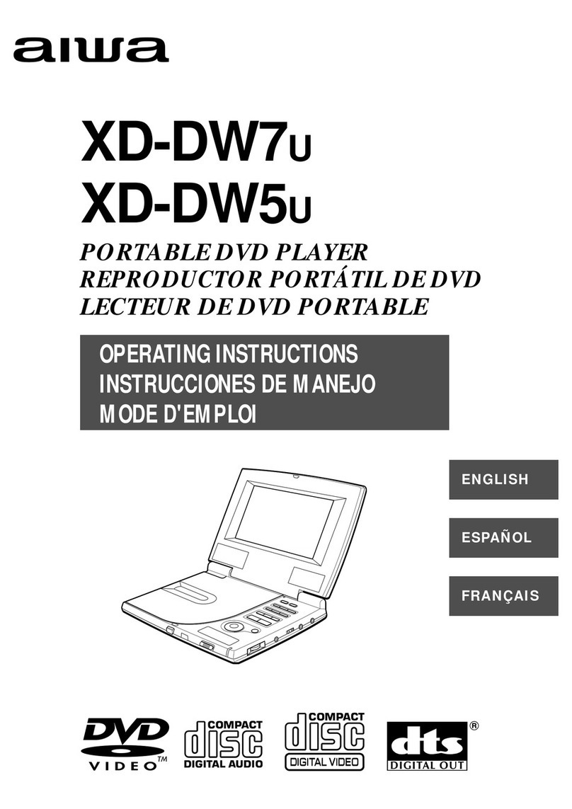 Aiwa XD-DW5U operating instructions