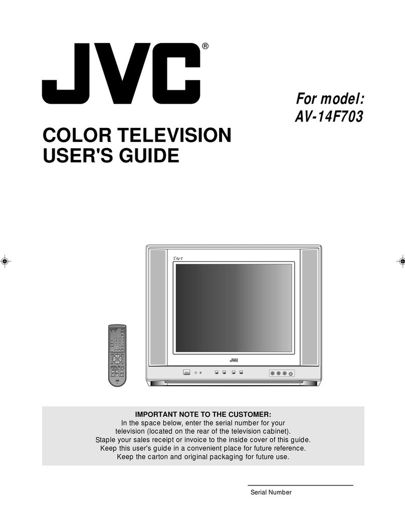 JVC AV-14F703 User manual