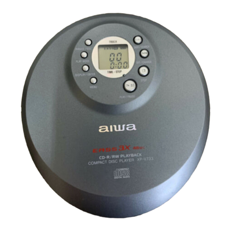 Aiwa XP-V733 operating instructions