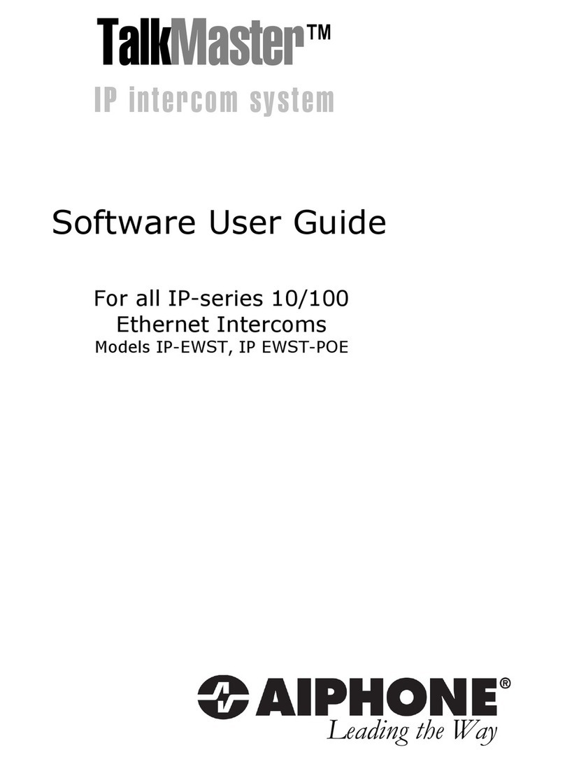 Aiphone TALKMASTER IP-EWST Safety guide