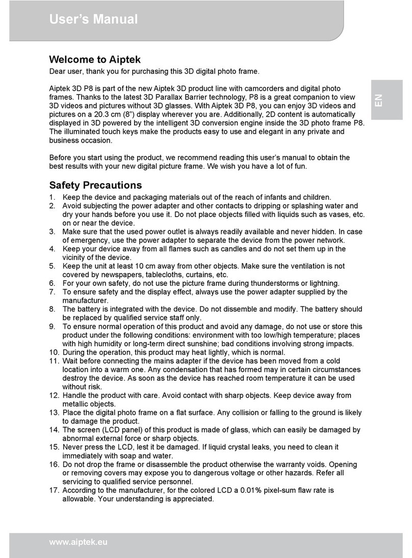 AIPTEK P8 user manual