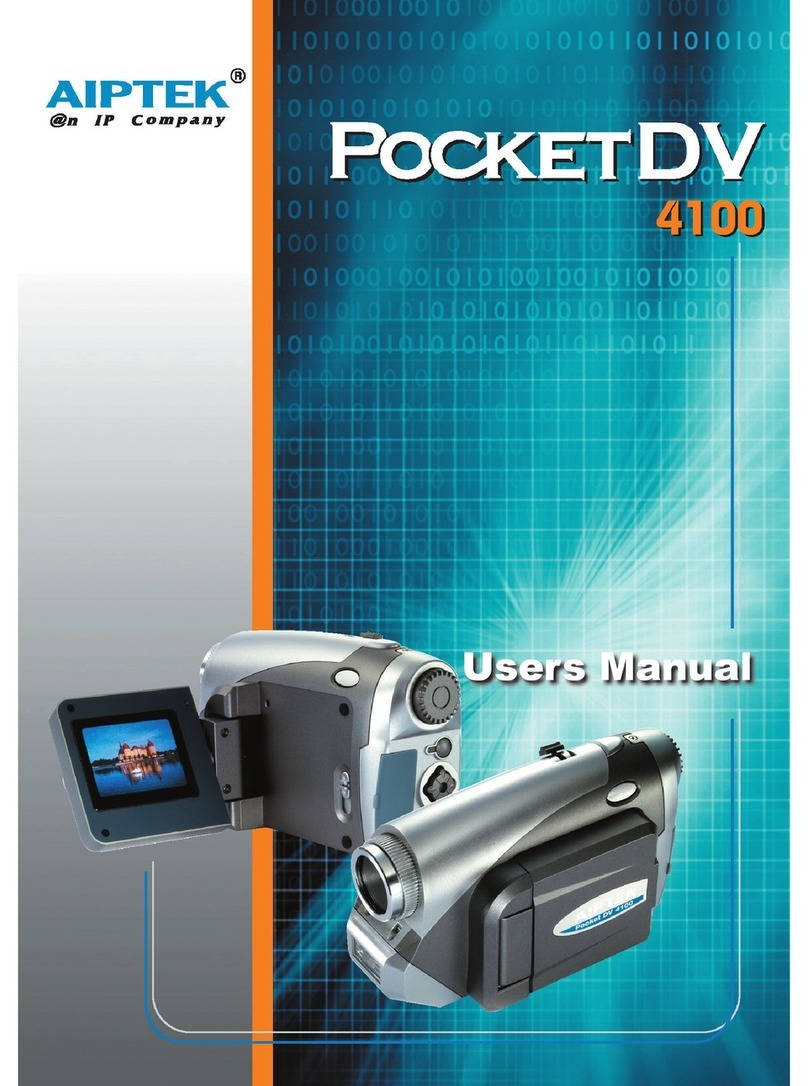 AIPTEK PocketDV 4100 User manual