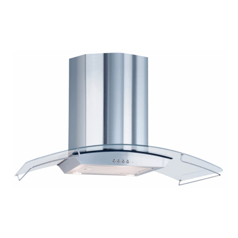 Air King RANGE HOODS ARAGON SERIES Specifications Air King RANGE HOODS ARAGON SERIES Specifications
