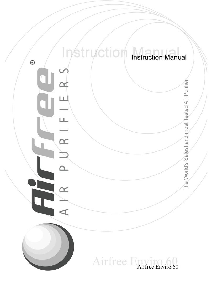Air free Air Purifiers Enviro 60 User manual