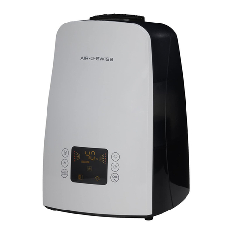 Air-O-Swiss AOS U650 Quick setup guide