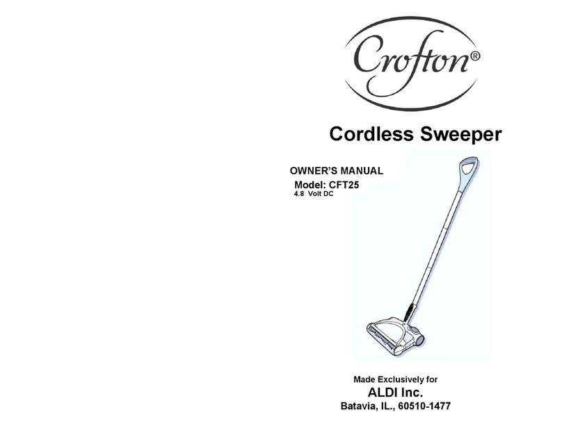 Crofton CFT25 owner's manual