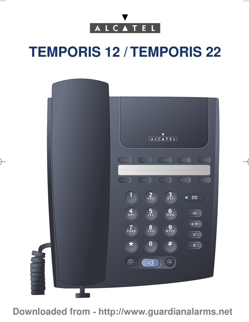 Alcatel TEMPORIS 22 User manual