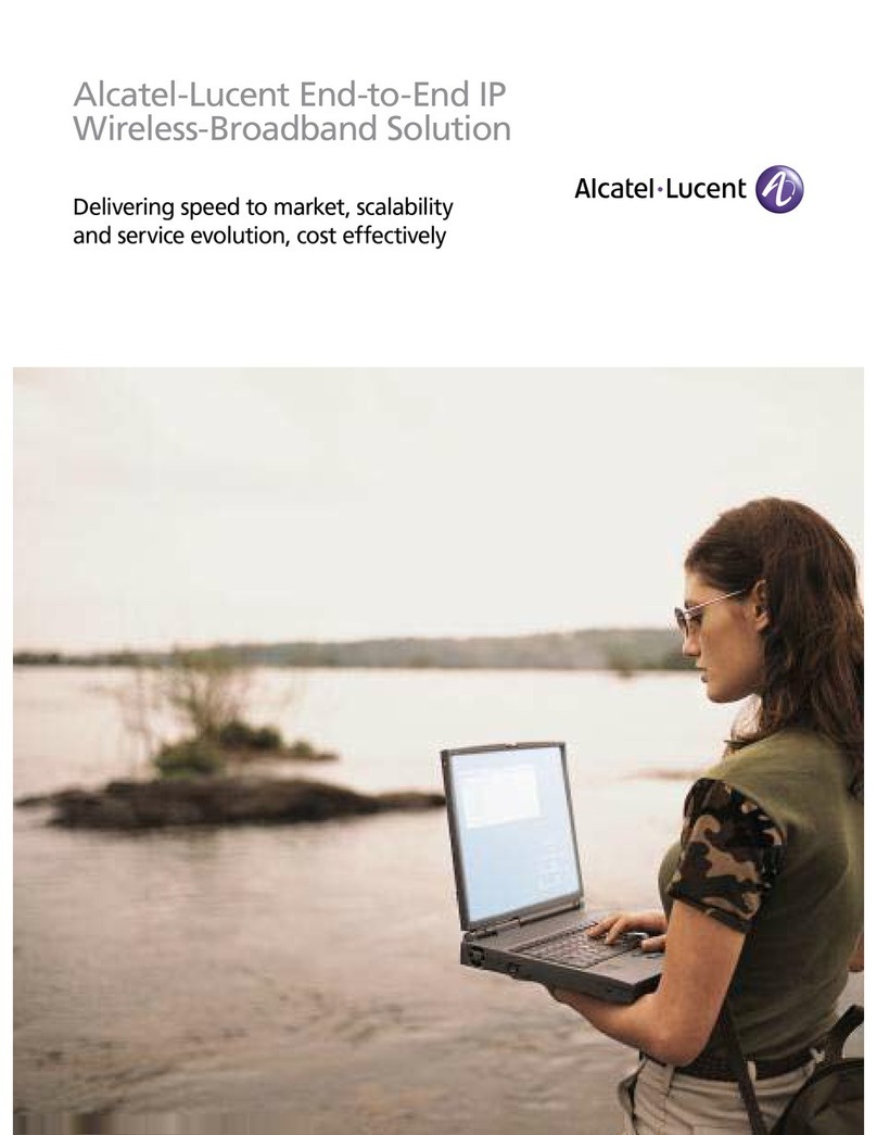 Alcatel-Lucent Wireless Broadband User manual