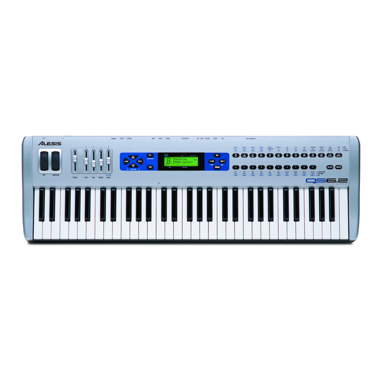 Alesis QS6.2 User manual